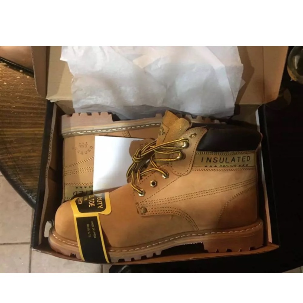 Steel Toe Construction Boots - OSHA Certified - Picture 8 of 8